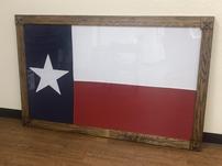 Large Framed Texas Flag 202//151